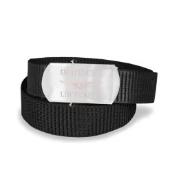 Hosengürtel Mit Gravur Schwarz