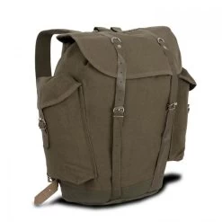 Mil-Tec BW Gebirgsrucksack Mit Lederriemen