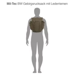 Mil-Tec BW Gebirgsrucksack Mit Lederriemen -Outdoor Campingausrüstung Geschäft 14016 101 4