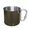 Mil-Tec Karabinerbecher Edelstahl 500 Ml Oliv 1 Mil-Tec Karabinerbecher Edelstahl 500 Ml Oliv -Outdoor Campingausrüstung Geschäft 14608 202 0