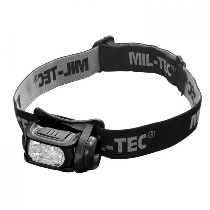 Mil-Tec Kopflampe LED 4-farbig 3 Mil-Tec Kopflampe LED 4-farbig