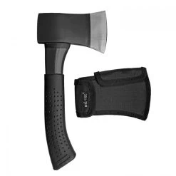 Mil-Tec Vollstahlaxt Mit Kopftasche -Outdoor Campingausrüstung Geschäft 15506 002