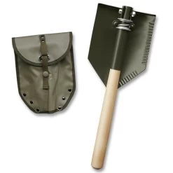 Klappspaten Deluxe Mit PVC-Hülle -Outdoor Campingausrüstung Geschäft 55522 850 0