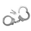 Handschelle Police Double Lock Flexibel S/Steel