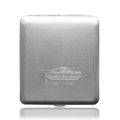 Zigarettenetui Mit Gravur Panzertruppe -Outdoor Campingausrüstung Geschäft 84440 110 0