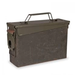 Orig. US Munikiste Metall Klein Cal. 30 Gebraucht