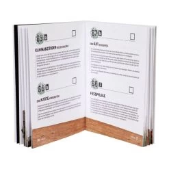 Taschenbuch Die Bucket List Für Echte Bushcrafter -Outdoor Campingausrüstung Geschäft he1009 000 2