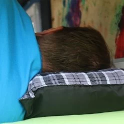 Basic Nature Comfort Reisekissen Kariert -Outdoor Campingausrüstung Geschäft rr530 408 4